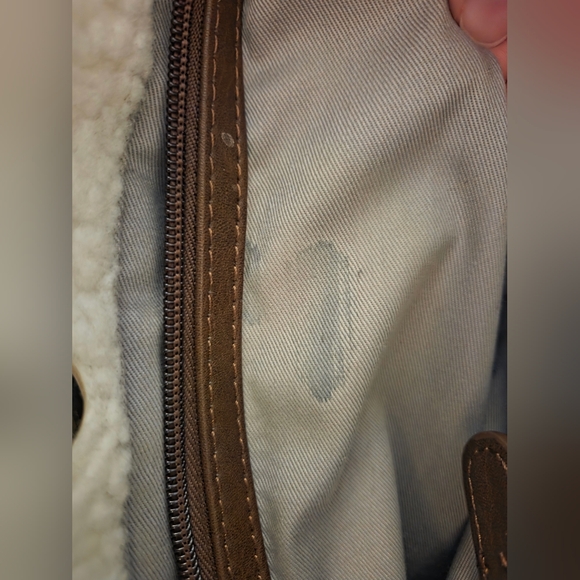 Brown Faux Leather Naturalizer Purse - Picture 8 of 9